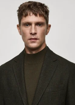 MANGO Marynarki*Marynarka slim fit z mieszanki wełny