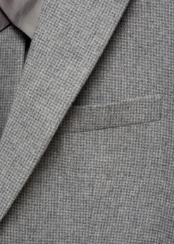 MANGO Marynarki|Marynarki*Marynarka slim fit z wełny w drobną pepitkę