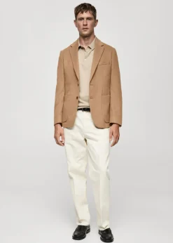 MANGO Marynarki*Marynarka slim fit z wełny