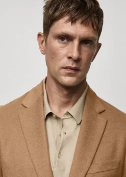 MANGO Marynarki*Marynarka slim fit z wełny