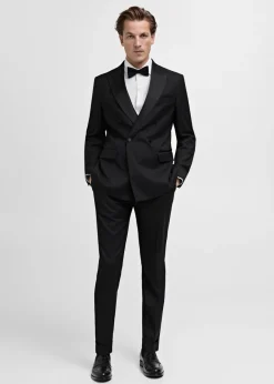 MANGO Marynarki|Marynarki*Marynarka smokingowa slim fit