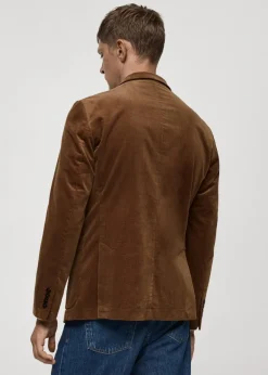 MANGO Marynarki*Marynarka sztruksowa slim fit