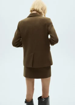 MANGO Kurtki|Marynarki*Marynarka wełniana z kieszeniami