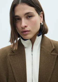 MANGO Kurtki|Marynarki*Marynarka wełniana z kieszeniami