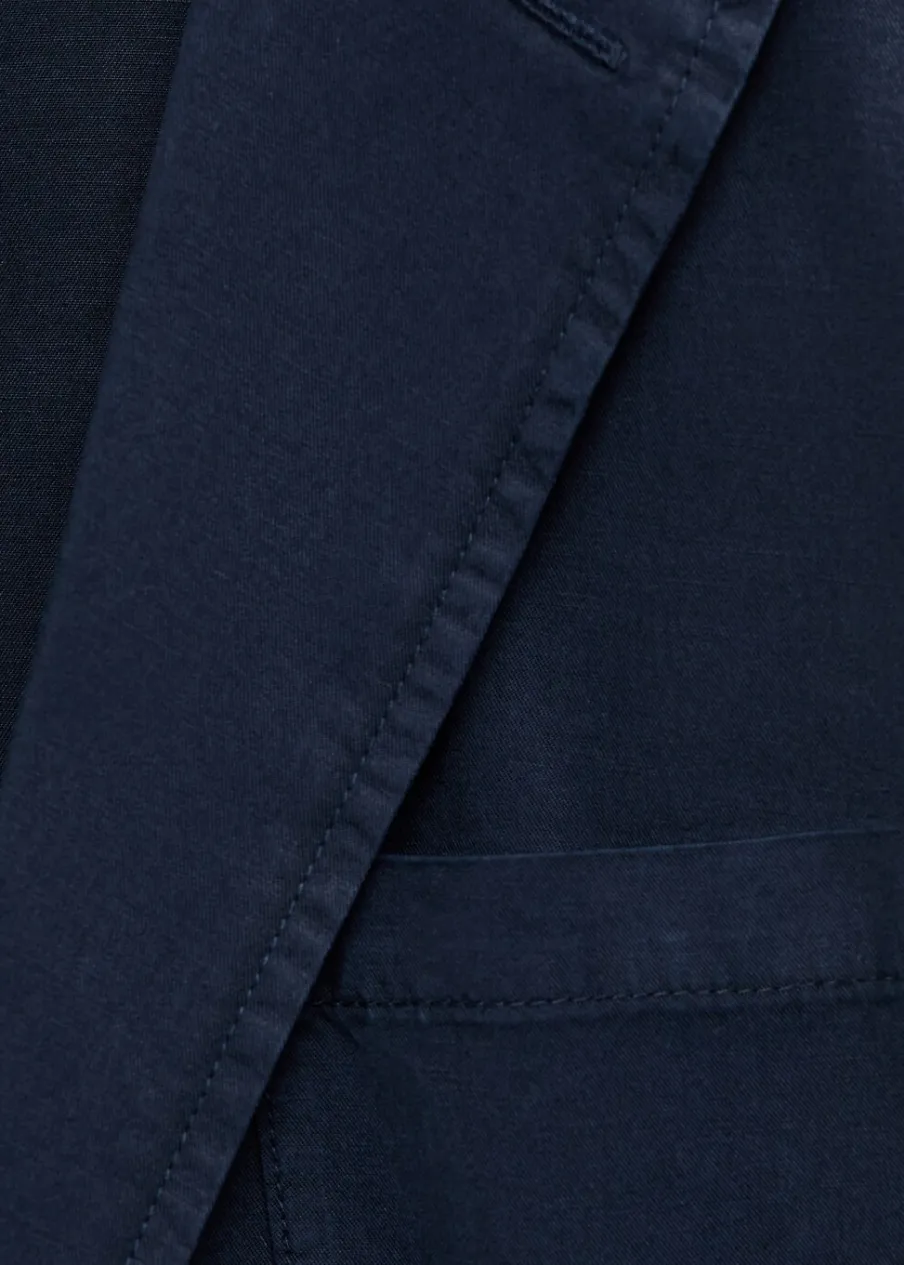 MANGO Marynarki*Marynarka z bawełny i lnu z efektem sprania