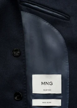 MANGO Marynarki|Marynarki*Marynarka z flaneli z wełny dziewiczej