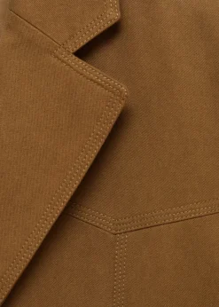 MANGO Kurtki|Marynarki*Marynarka z lyocellu z kieszeniami