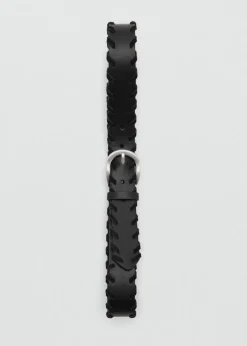 MANGO Paski*Materiałowy pasek z metalową sprzączką