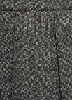 MANGO Spódnice*Melanżowa spódnica z zakładkami z wełny