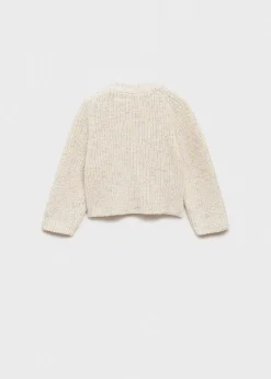Dzieci MANGO Swetry I Kardigany*Melanżowy kardigan z dzianiny
