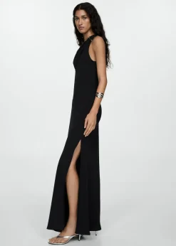 MANGO Buty*Metaliczne sandały na obcasie