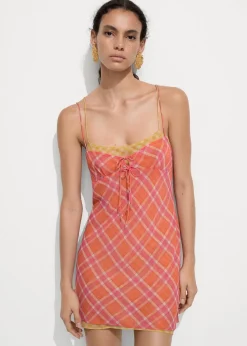 MANGO Sukienki I Kombinezony*Mieszana wzorzysta sukienka