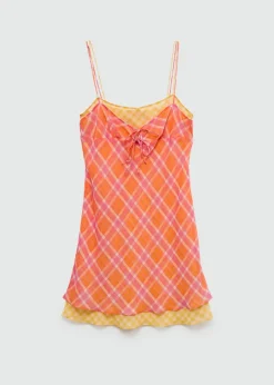 MANGO Sukienki I Kombinezony*Mieszana wzorzysta sukienka