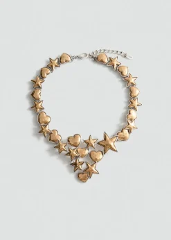 MANGO Biżuteria*Mieszany naszyjnik