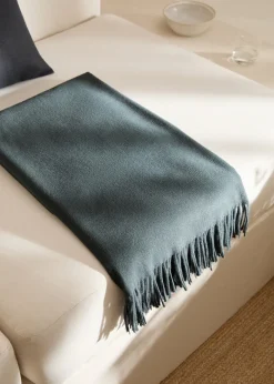 MANGO Koce|Koce*Miękki koc z frędzlami