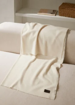 MANGO Koce|Koce*Miękki koc z mieszanki wełny i kaszmiru