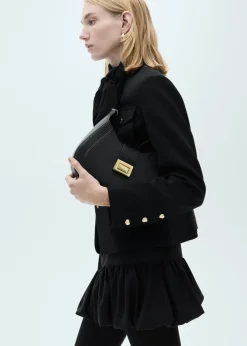 MANGO Spódnice*Minispódniczka bombka z falbanką