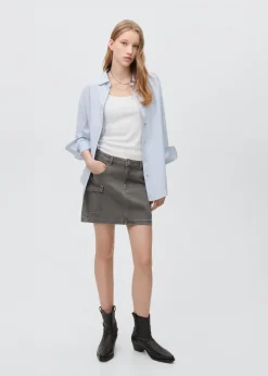 MANGO Spódnice*Minispódniczka cargo