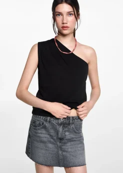 MANGO Spódnice*Minispódniczka dżinsowa