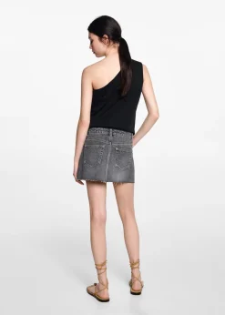 MANGO Spódnice*Minispódniczka dżinsowa