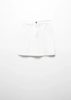 MANGO Spódnice*Minispódniczka dżinsowa