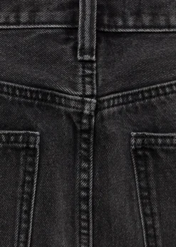 MANGO Spódnice*Minispódniczka dżinsowa z postrzępionym dołem