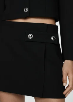 MANGO Spódnice*Minispódniczka na guziki