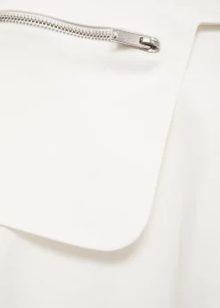 MANGO Spódnice*Minispódniczka na guziki