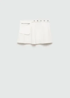 MANGO Spódnice*Minispódniczka na guziki