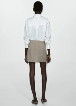 MANGO Spódnice*Minispódniczka w pepitkę