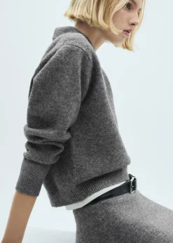 MANGO Spódnice*Minispódniczka z dzianiny