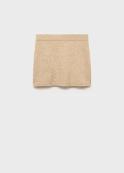 MANGO Spódnice*Minispódniczka z dzianiny