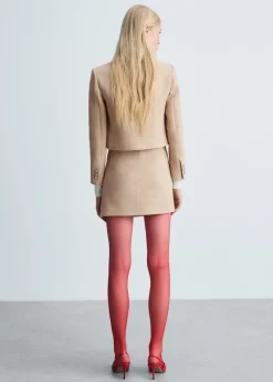 MANGO Spódnice*Minispódniczka z guzikami