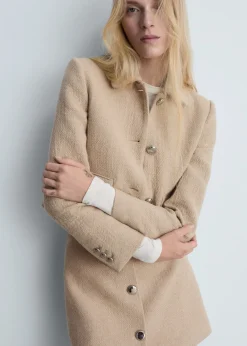 MANGO Spódnice*Minispódniczka z guzikami