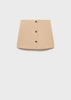 MANGO Spódnice*Minispódniczka z guzikami