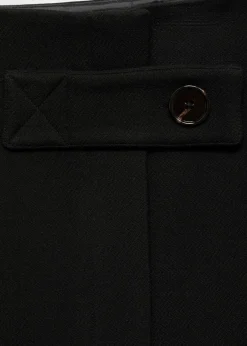 MANGO Spódnice*Minispódniczka z guzikiem z boku