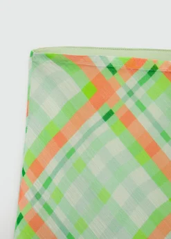 MANGO Spódnice*Minispódniczka z nadrukiem w kratę