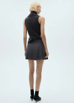 MANGO Spódnice*Minispódniczka z zakładkami