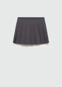 MANGO Spódnice*Minispódniczka z zakładkami