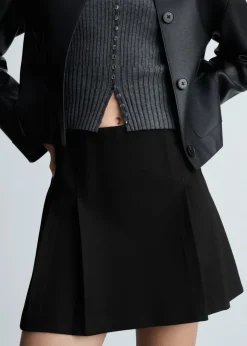 MANGO Spódnice*Minispódniczka z zakładkami