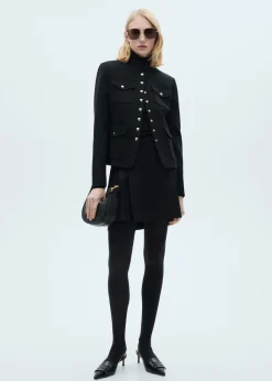 MANGO Spódnice*Minispódniczka z zakładkami