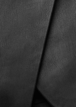 MANGO Spódnice*Minispódniczka ze sztucznej skóry