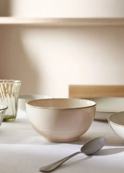 MANGO Zastawa Stołowa|Miski*Miska z kamionki z obwódką