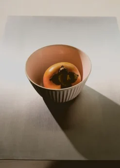 MANGO Zastawa Stołowa|Miski*Miska z kamionki z wypukłym wzorem w fale