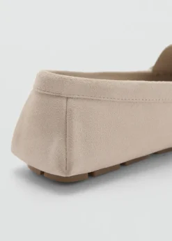 MANGO Buty|Akcesoria Skórzane*Mokasyny skórzane z dwoiny