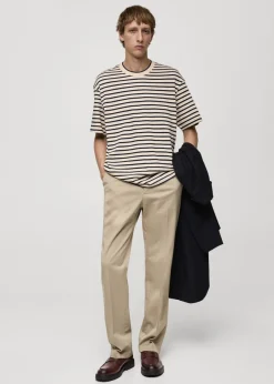 MANGO Skóra|Buty*Mokasyny skórzane z paskiem