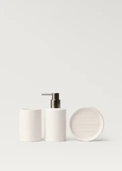 MANGO Akcesoria Łazienkowe*Mydelniczka white