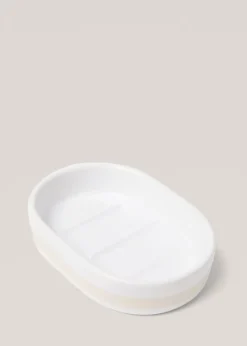 MANGO Akcesoria Łazienkowe*Mydelniczka z kamionki