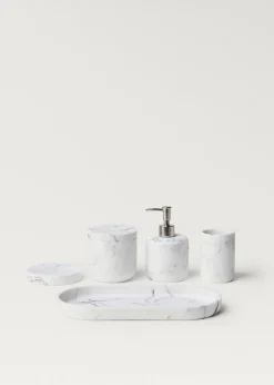 MANGO Akcesoria Łazienkowe*Mydelniczka z żywicy 12,1 x 2,5 cm