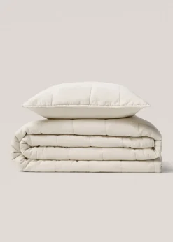 MANGO Kapy*Narzuta bawełniana pikowana 130/150 cm